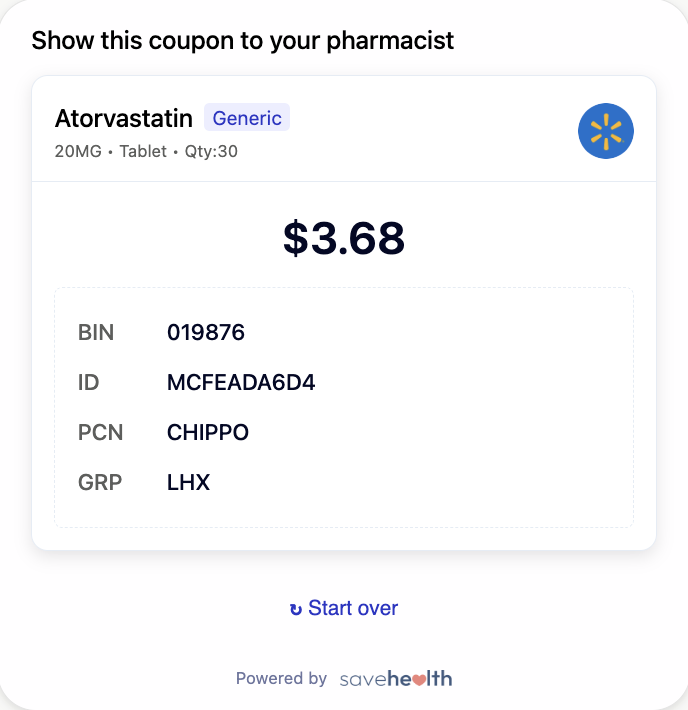 Step 4: Your coupon details